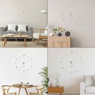 Часы настенные интерьерные «Акстелл», 3D, бесшумные, плавный ход, наклейка, d=70 см - Фото 2