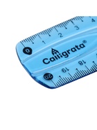 Линейка силиконовая Calligrata, 20 см, гибкая, двухсторонняя шкала, МИКС - Фото 3