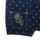 Комбинезон джинсовый для девочки, рост 68 см, цвет синий (арт. CB 4J006) - Фото 4