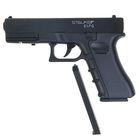 Пистолет пневматический Stalker S17G Glock, металл-пластик, 4,5 мм - Фото 4