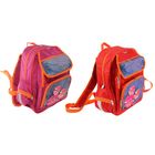 Рюкзак школьный эргономичная спинка Luris 36*28*11 Пьеро ОРТ, для девочки "Цеты" розовый - Фото 2