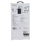 Внешний аккумулятор Qumo PowerAid, 2 USB, 17600 мАч, 1 А, литий-ионный, черный - Фото 4