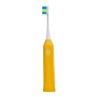 Детская электрическая зубная щетка Hapica, для детей от 1 года до 6 лет, желтая - Фото 4