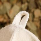 Шапка для бани "Лучшему другу" микс - Фото 3