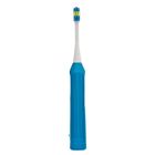 Детская электрическая зубная щетка Hapica, для детей от 3 до 10 лет, синяя - Фото 1