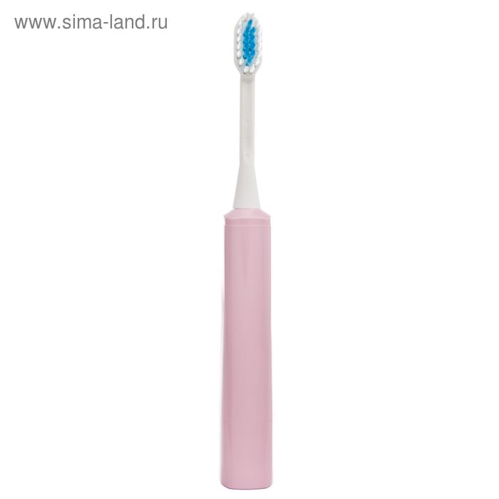 Электрическая зубная щетка Hapica, звуковая, с футляром, розовая - Фото 1