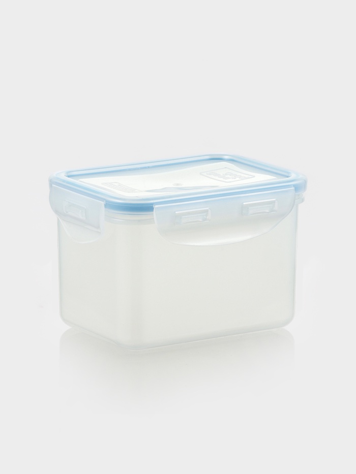 Контейнер для хранения еды Good & Good, 630 мл, с герметичной крышкой, пластик, прозрачный - Фото 1