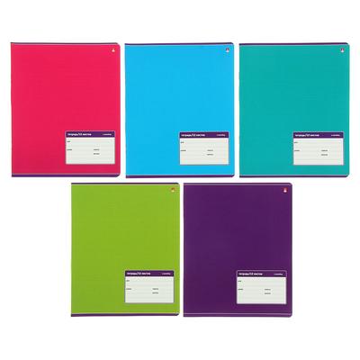 Тетрадь 12 листов в линию «Классика», обложка мелованная бумага, МИКС