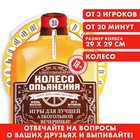 Настольная игра для взрослых «Колесо опьянения», алкогольная, 18+ - Фото 1