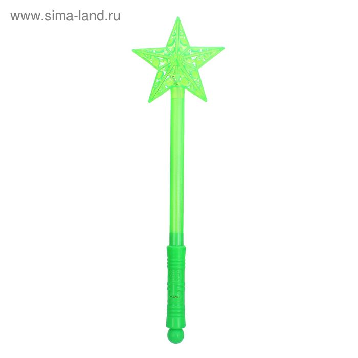 Световая палочка «Звёздочка», цвет зелёный - Фото 1