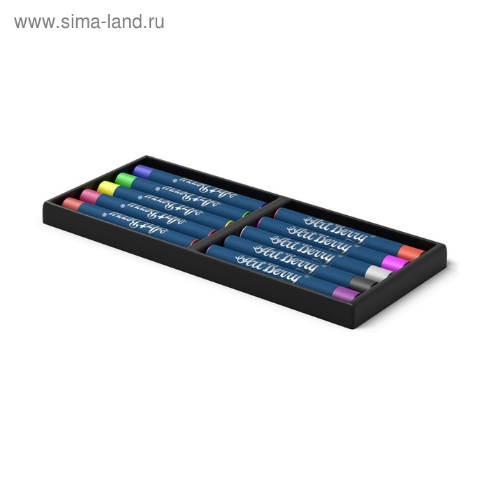 Пастель масляная, 10 цветов, Top-Level Creative Line, суперъяркие цвета, диаметр 9 мм - Фото 1