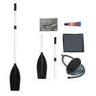 Лодка YUGANA 3200 СК, слань+киль, цвет серый/синий - Фото 14