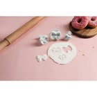 Плунжеры кондитерские Доляна «Бантик», набор 3 шт., пластик, МИКС - Фото 5