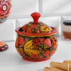 Сахарница дерево хохлома «Малая» - Фото 1