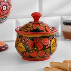 Сахарница дерево хохлома «Малая» - Фото 2