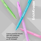 Набор ручек шариковых 4 штуки R-301 Spring, узел 0.7 мм, чернила синие, длина линии письма 1000 метров, европодвес 1380942