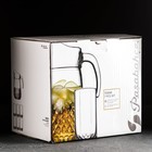 Набор для напитков Paşabahçe Valse, кувшин 1.3 л, стаканы 290 мл, стекло, прозрачный, набор из 7 предметов - Фото 3