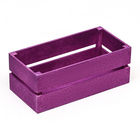 Ящик реечный №1 фиолетовый, 23,5 х 11,4 х 9 см - Фото 2