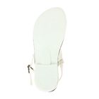 Туфли летние женские открытые, цвет белый, размер 40 (арт. 143015-2 EW) - Фото 6