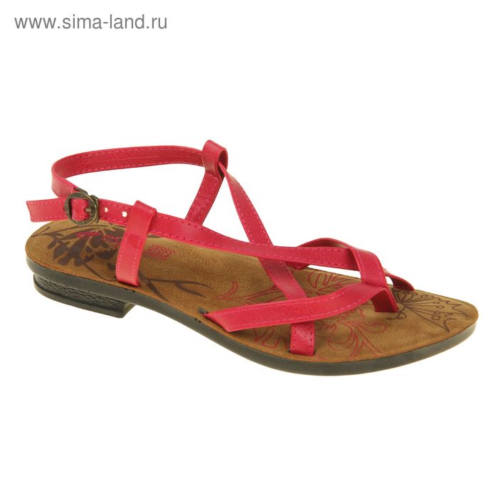 Туфли летние женские открытые, цвет розовый, размер 38 (арт. 143015-17 EW) - Фото 1
