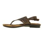 Туфли летние женские открытые, цвет коричневый, размер 39 (арт. 143005-8 EW) - Фото 3