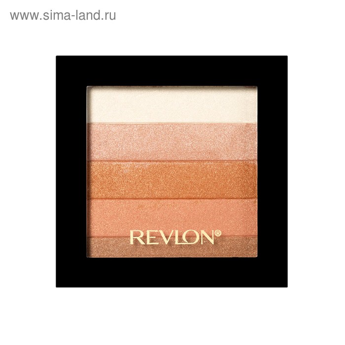 Палетка хайлайтеров для лица Revlon, цвет Bronze glow 030 - Фото 1