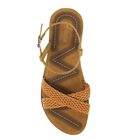 Туфли летние женские открытые, цвет бежевый, размер 38 (арт. 143014-3 EW) - Фото 5
