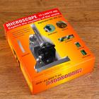 Микроскоп, кратность увеличения 450х, 200х, 100х, с подсветкой, 2АА - Фото 8