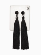 Серьги «Кисти», цвет чёрный, L кисти 9 см - Фото 4