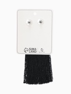 Серьги «Кисти», цвет чёрный, L кисти 9 см - Фото 6