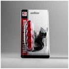 Фонарь велосипедный задний JY-358, 5 диодов, 2 режима - фото 24307623