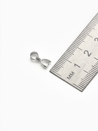 Держатель для кулона, 14×6 мм (набор 5 шт.), цвет серебро - Фото 3