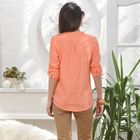 Блуза, размер 48, рост 164 см, цвет персиковый (арт. 4890) - Фото 7