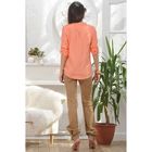 Блуза, размер 44, рост 164 см, цвет персиковый (арт. 4890) - Фото 2