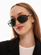 Очки солнцезащитные OneSun, UV 400, линза 5×6 см, дужка 13 см, ширина 14.5 см, микс - Фото 4