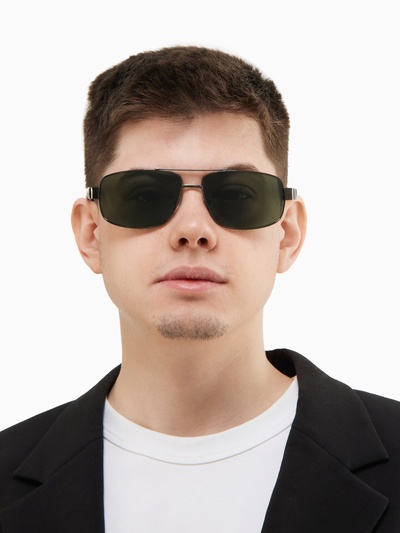 Очки солнцезащитные OneSun, UV 400, линза 5×6 см, дужка 13 см, ширина 14.5 см, микс