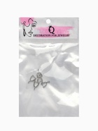 Держатель для кулона, 11×7 мм (набор 5 шт.), цвет серебро - Фото 5