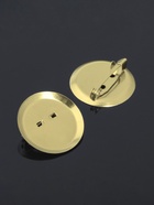 Основа для броши с круглым основанием СМ-367, (набор 5 шт.) 25 мм, цвет золото (комплект 2 шт) - фото 60985938