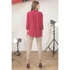 Блуза женская 4887г цвет бордовый, р-р 52, рост 164 см - Фото 4