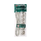 Сетевой фильтр «Гарнизон», 6 розеток, 5 м, 10 А, 2200 Вт, с з/к, белый - Фото 8