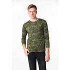 Джемпер мужской, цвет камуфляж зелёный, размер 54 - Фото 1