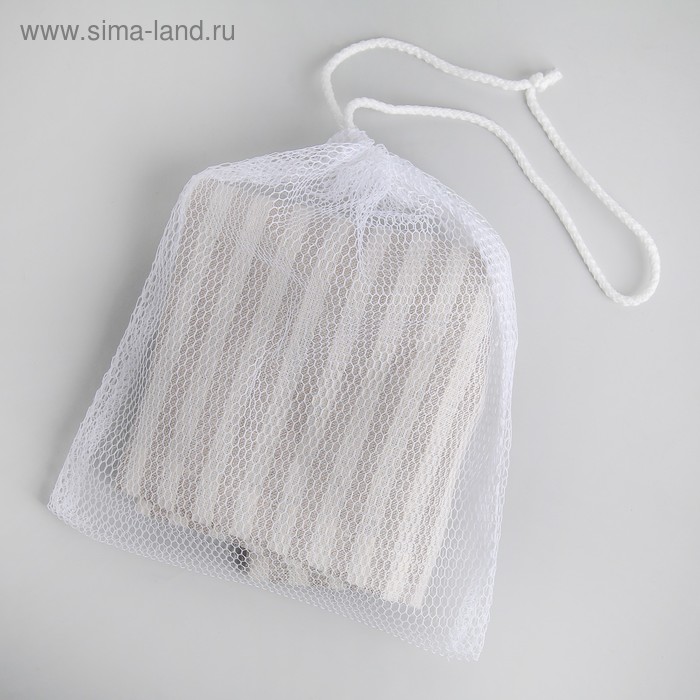 Мешок для стирки колготок и нижнего белья, 20×24 см, цвет белый - Фото 1