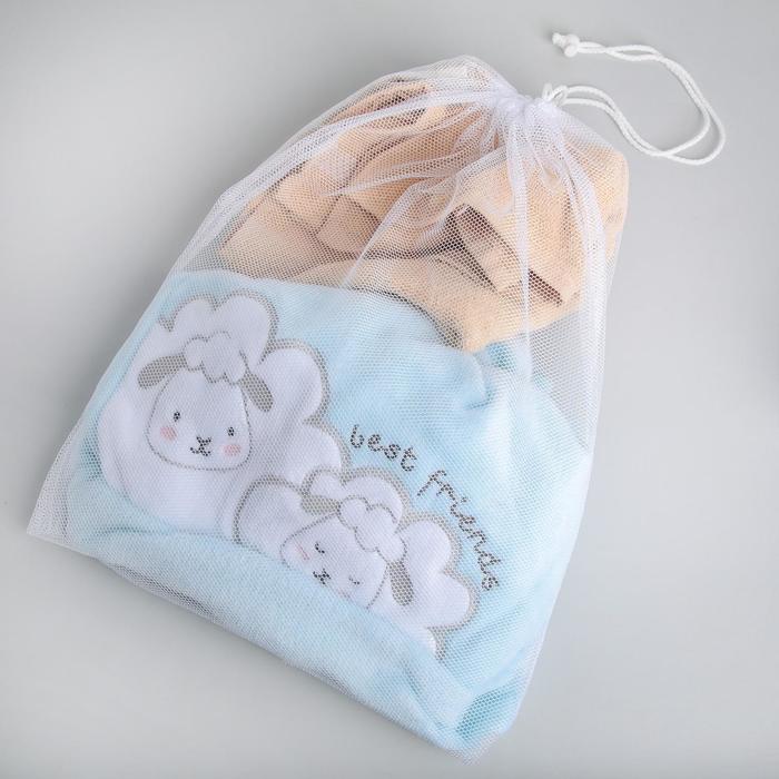 Мешок для стирки белья, 38×50 см, белый - Фото 1