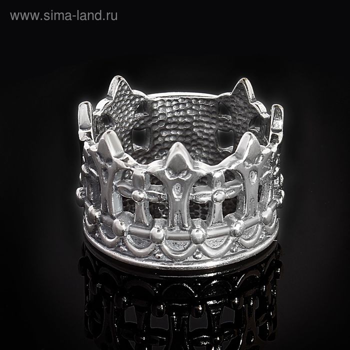 Кольцо "Габсбург", размер 17, черненое серебро - Фото 1