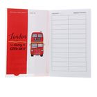 Тетрадь для записи иностранных слов А6, 32 листа "Автобус", с клапанами (комплект 2 шт) - фото 24675999