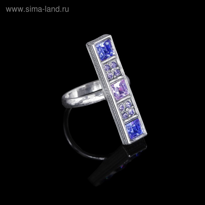 Кольцо «Бештау», размер 19, цветное в черненом серебре - Фото 1