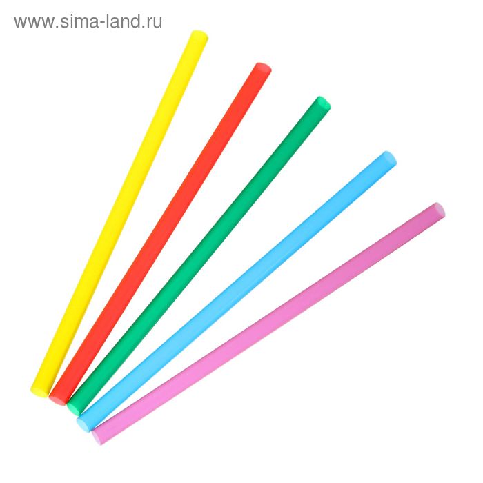 Набор одноразовых трубочек для алкококтейлей Mini, 0,5×12,5 см, 250 шт, цвет МИКС - Фото 1