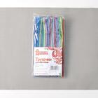 Трубочки одноразовые для напитков Доляна, 21 см, d=5 мм, с гофрой, МИКС, 45-50 шт. - Фото 5