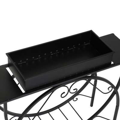 Мангал «Ажур», 120×35×95 см, 18 кг, толщина металла 2.5 мм