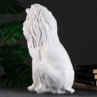 Фигура "Лев сидящий" белый, 40х25х56см - Фото 3